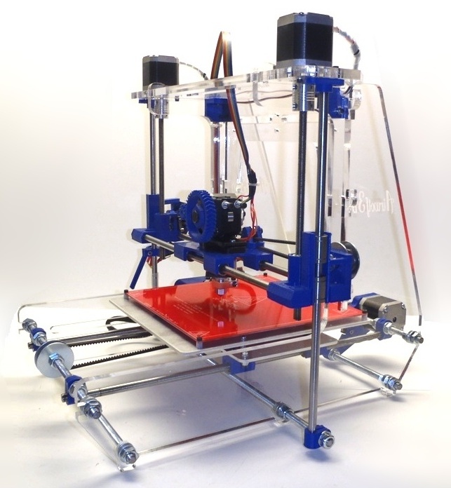 Imagen de una impresora 3D