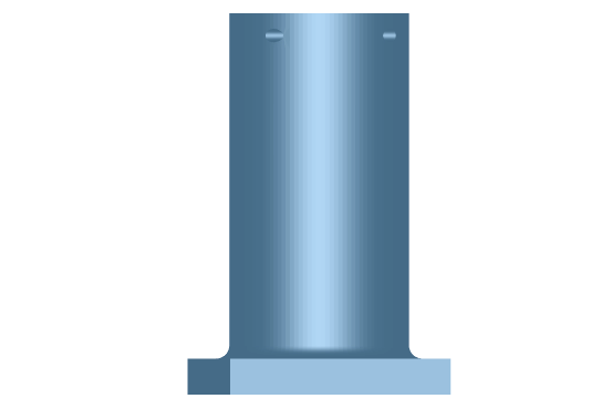 Adaptador conector sólido