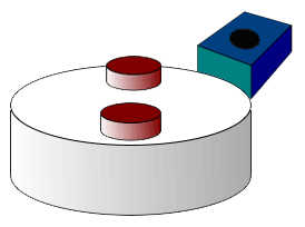 Animación de un sensor magnético