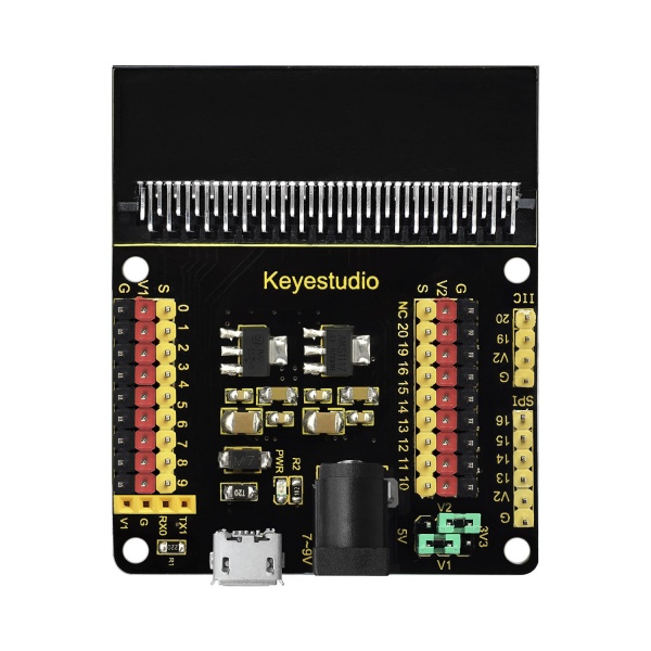 Imagen de la placa de expansión para micro:bit