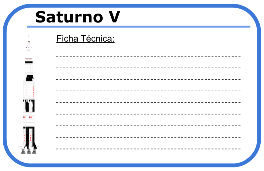 Imagen de la ficha técnica del Saturno V