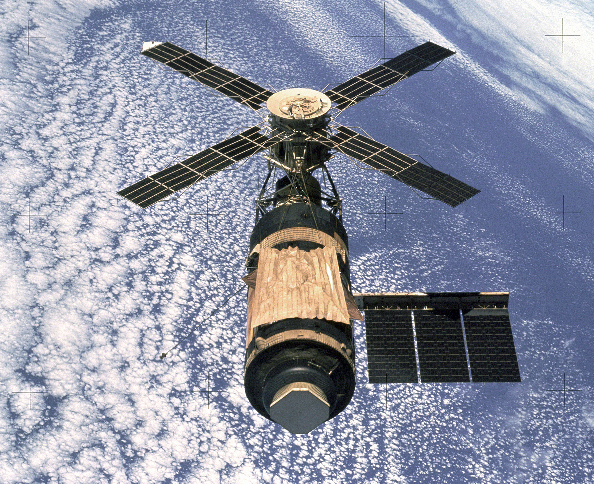 Imagen de la estación espacial Skylab