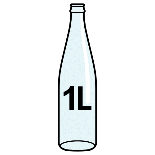 Imagen de una botella de 1L